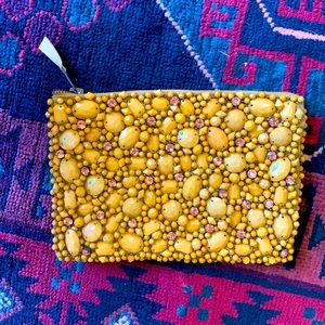 Anthropologie Beaded Clutch